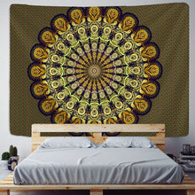 Load image into Gallery viewer, India Mandala Tapestry Wall Hanging Boho Decor Wall Cloth Tapestries Psychedelic Hippie Night Moon Tapestry Mandala Wall Carpet