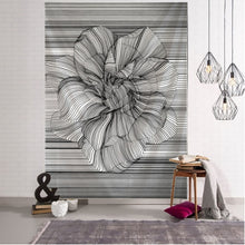 Load image into Gallery viewer, Creative Line Draw Tapestry Wall Hanging Boho Decor Hippie Kiss Psychedelic Wall Tapestry Abstract Carpet Wall Cloth Tapestries