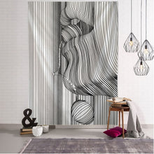 Load image into Gallery viewer, Creative Line Draw Tapestry Wall Hanging Boho Decor Hippie Kiss Psychedelic Wall Tapestry Abstract Carpet Wall Cloth Tapestries