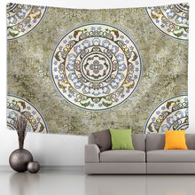 Load image into Gallery viewer, India Mandala Tapestry Wall Hanging Boho Decor Wall Cloth Tapestries Psychedelic Hippie Night Moon Tapestry Mandala Wall Carpet